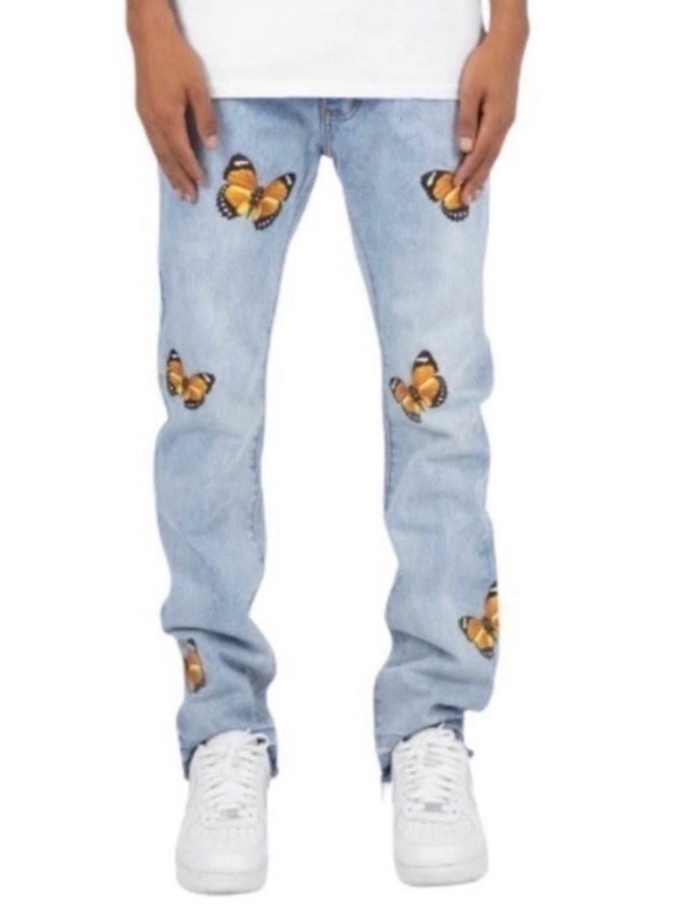 mnml Men’s Butterfly Blue Jeans